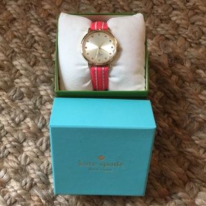 Kate Spade leather watch